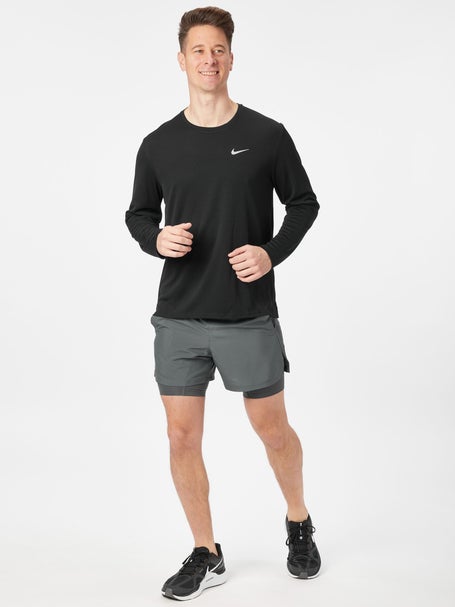 Nike Mens Basic Dri-Fit Miler Longsleeve Top