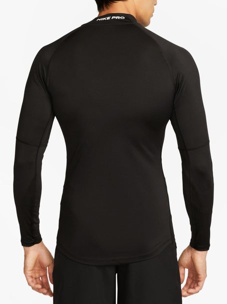 Nike Mens Dri-FIT Fitness Mock-Neck Longsleeve