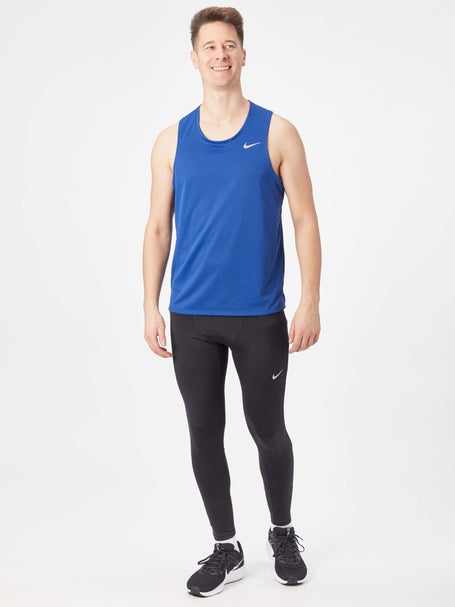 Nike Dri-fit Tank in Blue for Men