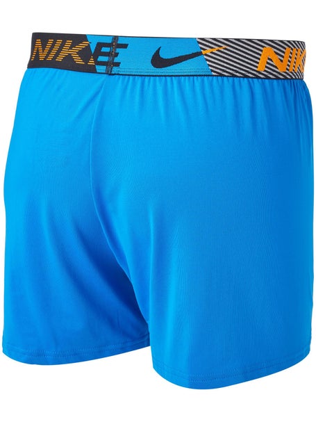 Nike Men's Essential Micro 3-Pack Boxer Brief - Blue