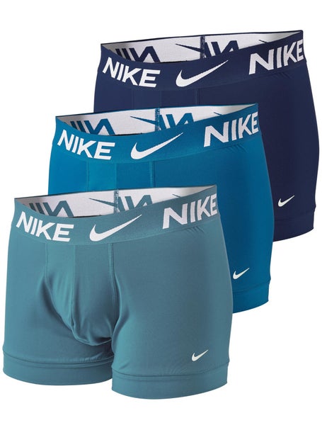 Nike Men's Cotton Stretch 3-Pack Trunk - Black