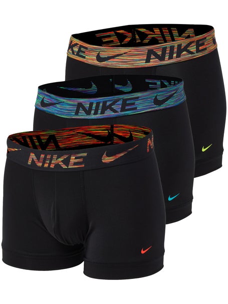 Nike Mens Essential Micro 3-Pack Trunk - Black/Gold