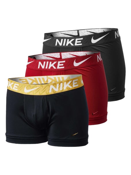 Nike Mens Essential Micro 3-Pack Trunk - Bk/Pk/Bl