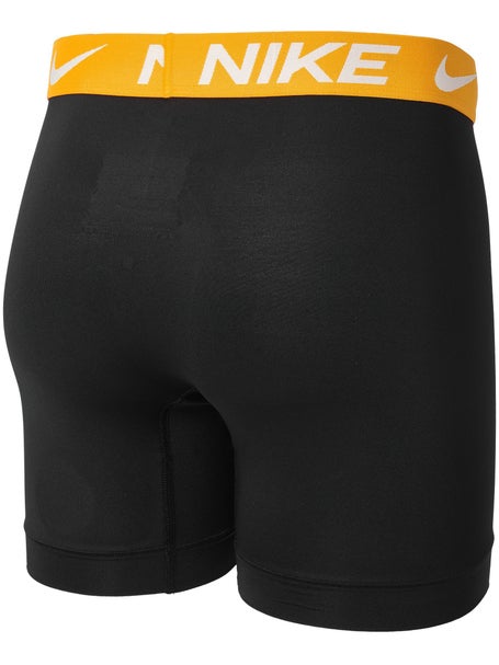 Nike Mens Essential Micro 3-Pack Trunk - Bk/Ye/Bl