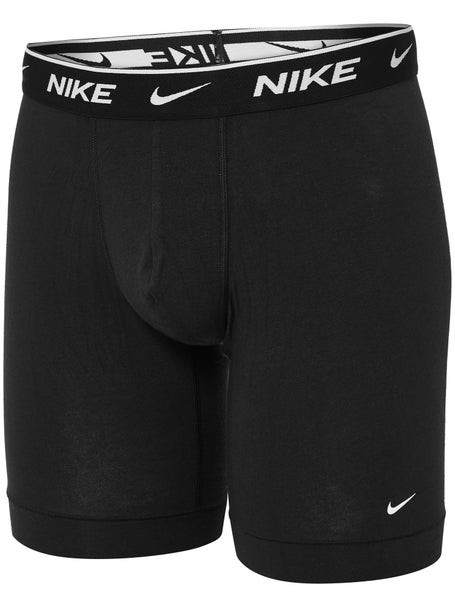 Nike Mens Long Boxer Brief 3-Pack - Black