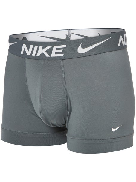 Nike Mens Microfiber Trunk 3-Pack Print/Grey/Black