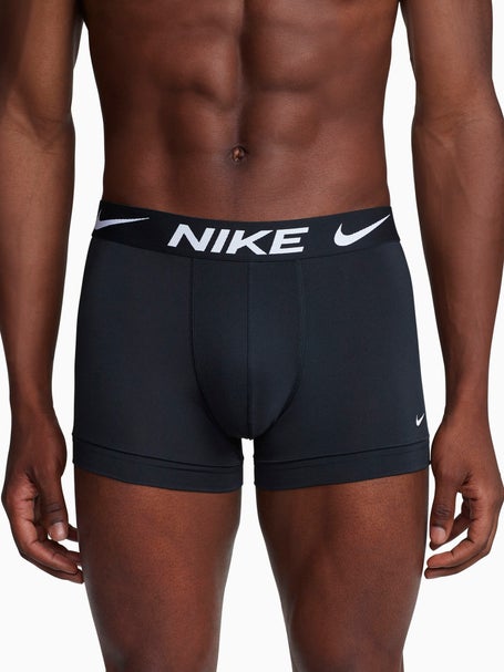 Nike Mens Microfiber Trunk 3-Pack Print/Grey/Black