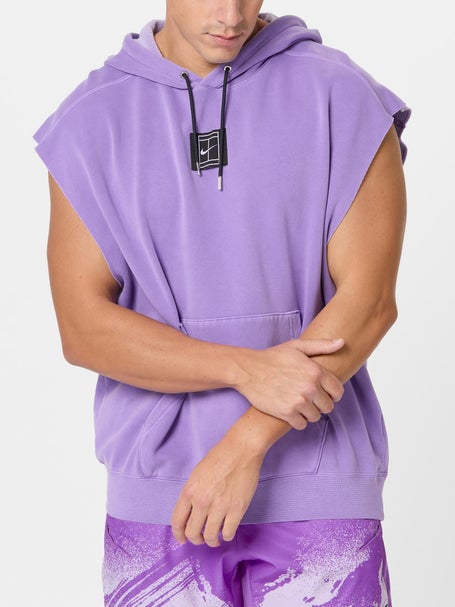 Nike Mens Paris Slam Alcaraz Sleeveless Hoodie