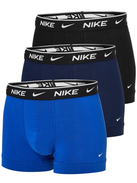 Nike Men's Microfiber Boxer Brief 3-Pack - Black