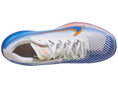 Nike Zoom Vapor 11 HC\White/Royal/Crimson Mens Shoes
