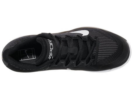 Nike Zoom Vapor 12 Clay Black/White Men's Shoes Tennis Warehouse