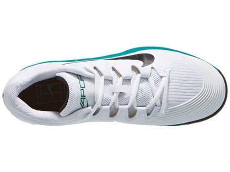 Nike Zoom Vapor 12 HC White/Emerald Men Shoes Tennis Warehouse