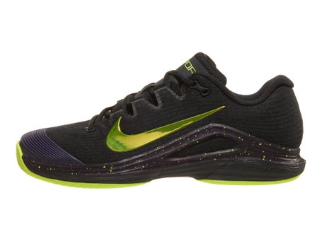 Nike Zoom Vapor 12 HC\Black/Lemon/Purple Mens Shoes