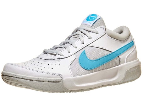 Nike Zoom Lite 3 AC White/Blue Junior Shoe | Tennis Warehouse Europe