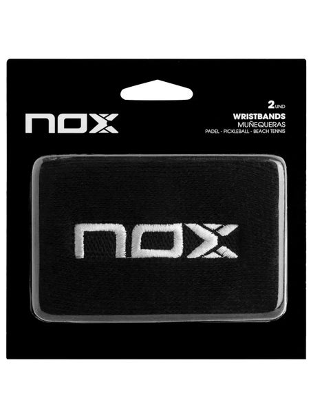 Muñequeras Nox doble anchura Pack de 2