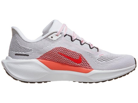 Nike Pegasus 41\Womens Shoes\White/Bright Crimson-Red