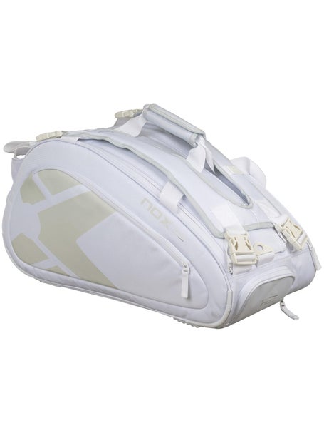 Borsa per racchette da padel Nox AT10 Team Bianco