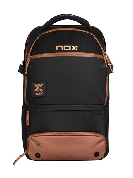 Zaino da padel Nox Luxury Open Series Nero Marrone
