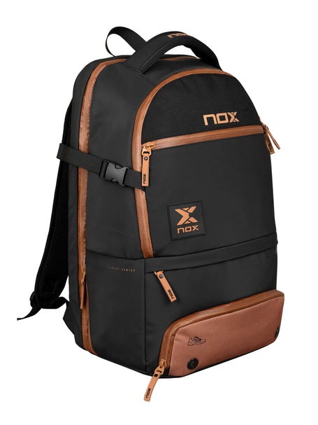 Nox Luxury Open Series Padel Backpack Bag Black/Brown