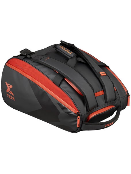 Nox Luxury Open Series Padel Schlägertasche Schwarz Rot