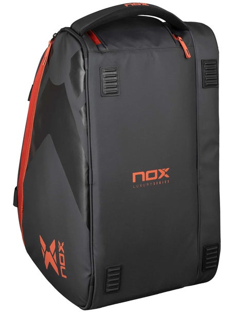 Nox Luxury Open Series Padel Schlägertasche Schwarz Rot