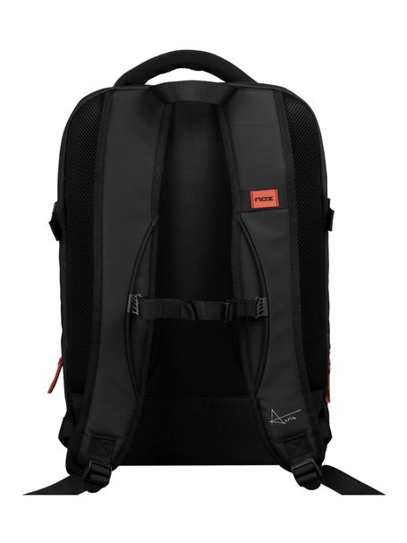 Mochila de pádel Nox Luxury Open Series Negro Rojo