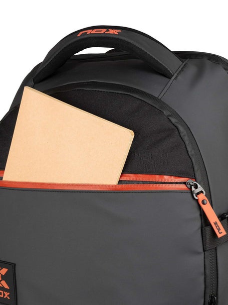 Mochila de pádel Nox Luxury Open Series Negro Rojo