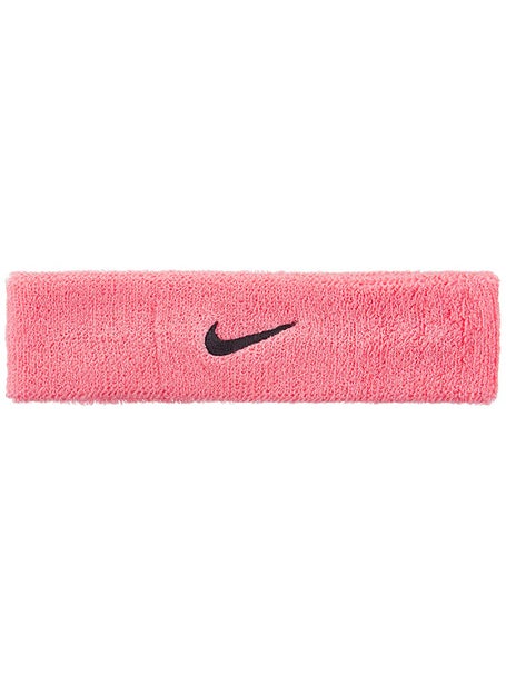 escucha Expresión temerario Nike Swoosh Headband Pink/Grey | Tennis Warehouse Europe