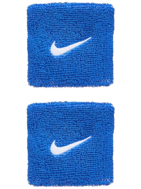 Nike Swoosh Singlewide Wristbands Royal