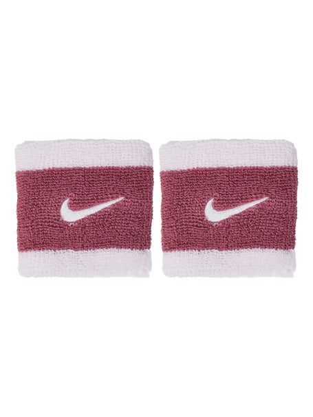 Nike Swoosh Singlewide Wristbands Pink/Lilac