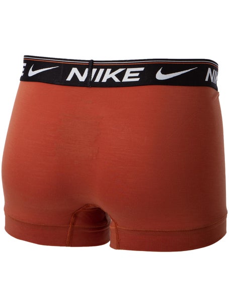 Nike Mens Ultra Comfort 3-Pack Trunk - Orange/Teal/Bk