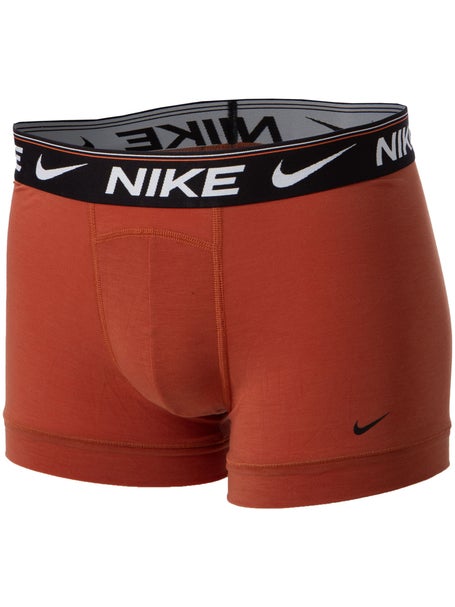 Nike Mens Ultra Comfort 3-Pack Trunk - Orange/Teal/Bk
