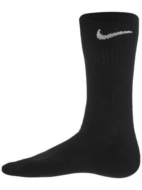 Nike Everyday Cushion Crew 6-Pack Black Socks