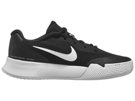 Nike Vapor Lite 3 SANDPLATZ Damenschuh Schwarz Weiß