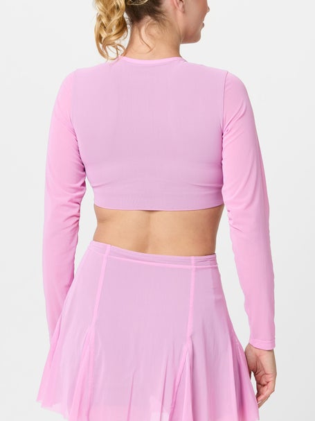 Nike Womens Paris Slam Longsleeve Crop Top