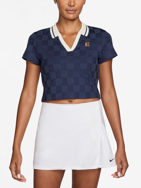 Nike Womens Spring Court Crop Polo
