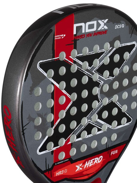 Pala de pádel Nox X Hero Rojo
