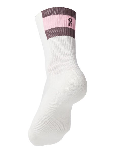 ON High Courtside 2-Pack Socks Ivory/Mulberry