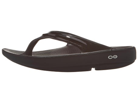 Oofos OOlala Luxe Recovery Flip\Womens\Black/Black