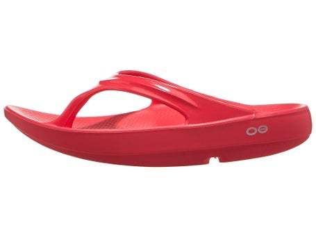 Oofos OOlala Luxe Recovery Flip\Womens\Neon Berry