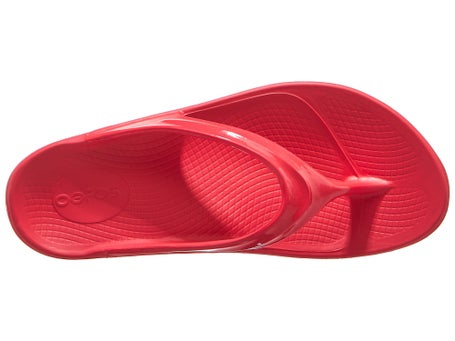 Oofos OOlala Luxe Recovery Flip\Womens\Neon Berry