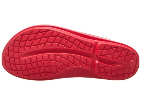 Oofos OOlala Luxe Recovery Flip\Womens\Neon Berry