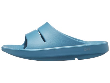 Oofos OOahh\Womens Recovery Slide\Ocean Blue