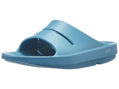 Oofos OOahh\Womens Recovery Slide\Ocean Blue