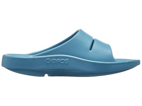 Oofos OOahh\Womens Recovery Slide\Ocean Blue