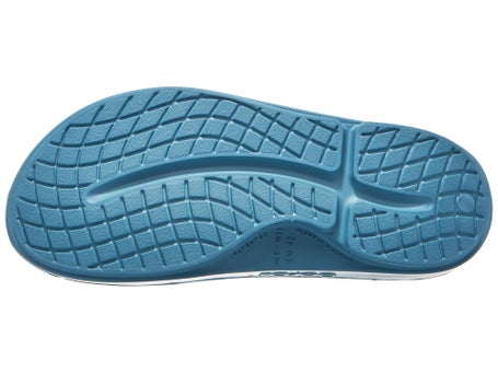 Oofos OOahh\Womens Recovery Slide\Ocean Blue
