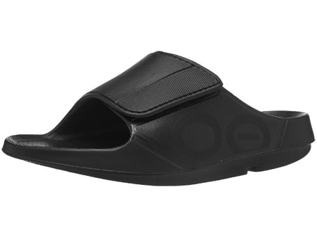 Oofos OOahh Sport Flex Slide\Unisex\Matte Black