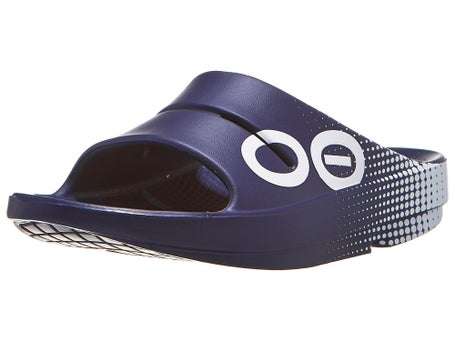 Oofos OOahh Sport Slide\Unisex\Navy Matrix