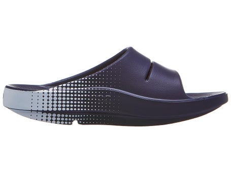 Oofos OOahh Sport Slide\Unisex\Navy Matrix