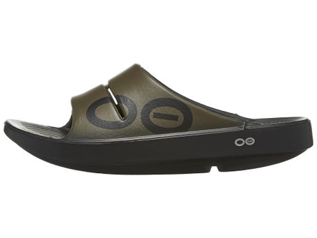 Oofos OOahh Sport\Unisex Recovery Slide\Tactical Green